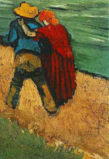 Vincent Van Gogh Two Lovers China oil painting art